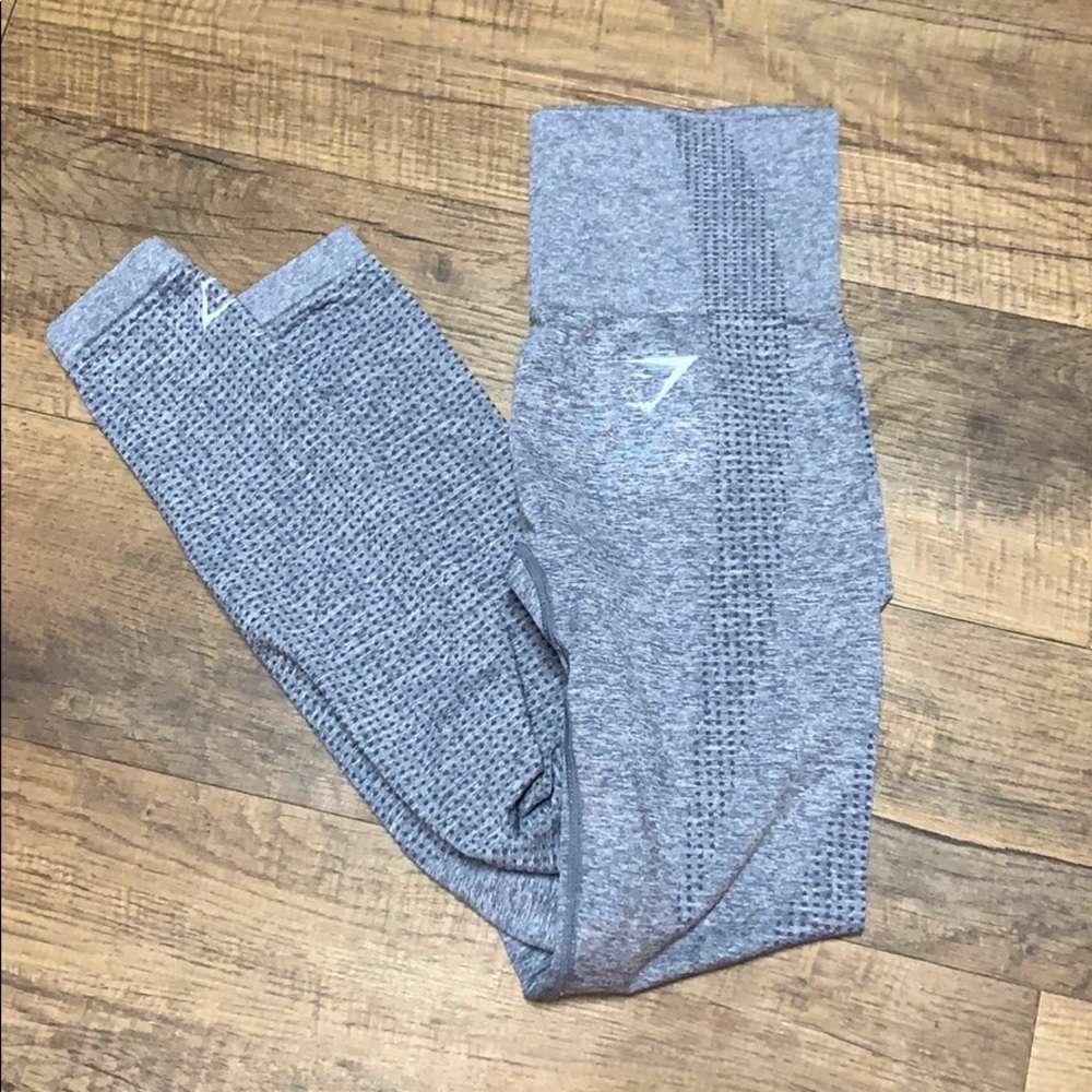 Gymshark Vital Seamless Leggings - Steel Blue Marl